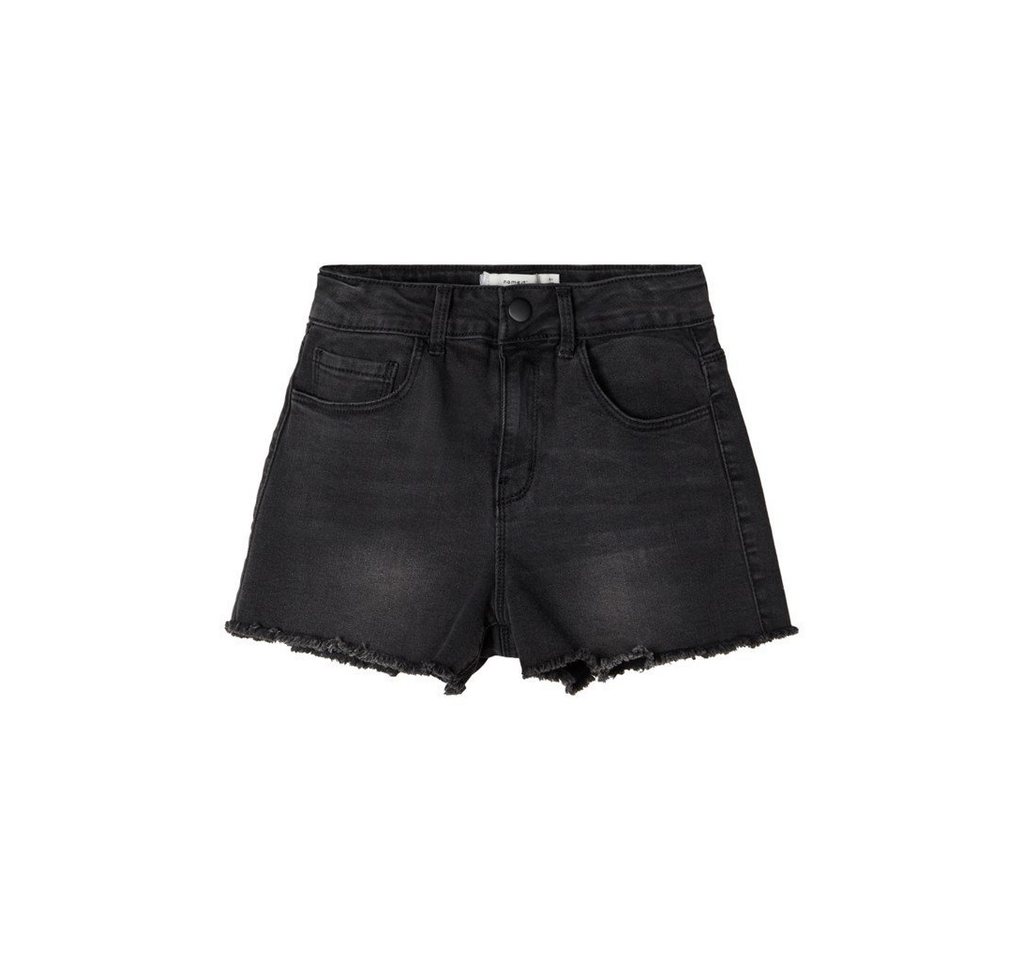 Name It Jeansshorts Name It Mädchen Denim-Jeans kurz mit hoher Taille von Name It