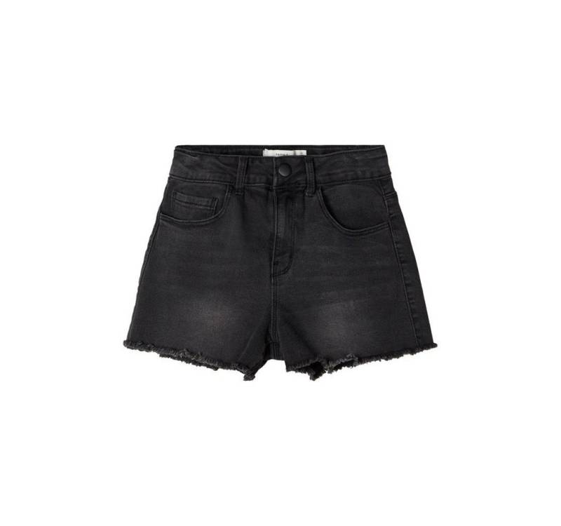 Name It Jeansshorts Name It Mädchen Denim-Jeans kurz mit hoher Taille von Name It