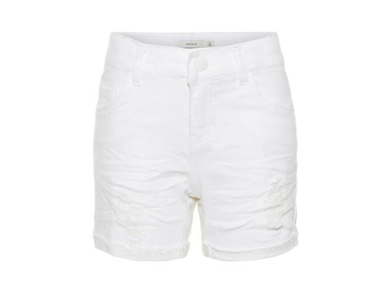 Name It Jeansshorts Name It Mädchen kurze Stretch-Jeans mit Rippdetails von Name It