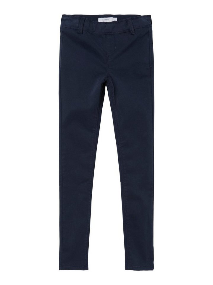 Name It Jeggings Mädchen Bio-Baumwolle Jeggings Dark Sapphire-146 in Unifarbe von Name It