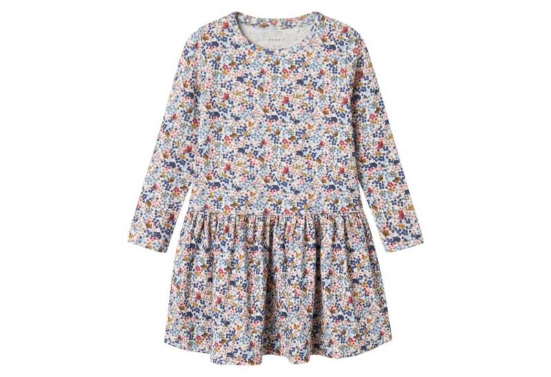 Name It Jerseykleid Name It Kyla Kleid Langarm Cloud Dancer Flowers 104 von Name It