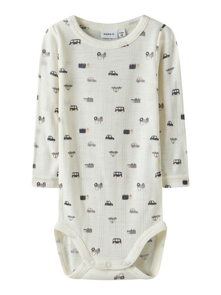 Name It Langarmbody NBMWANG WOOL NEEDLE LS BODY von Name It