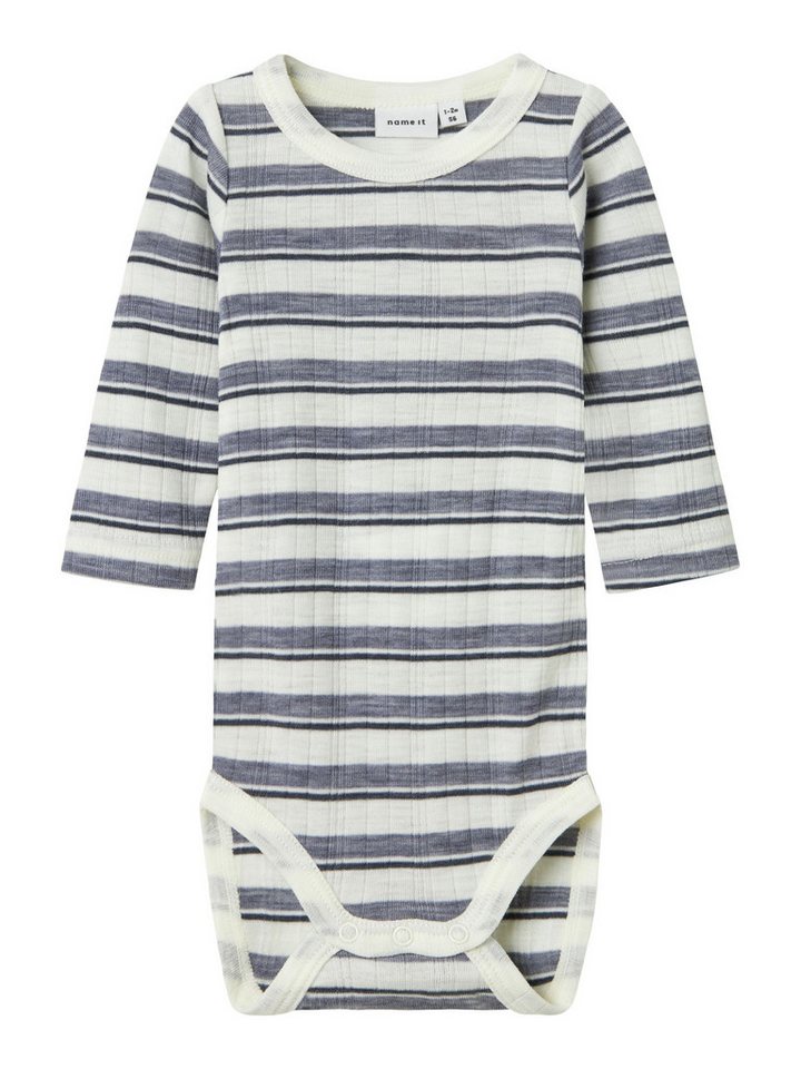 Name It Langarmbody NBMWANG WOOL NEEDLE LS BODY von Name It