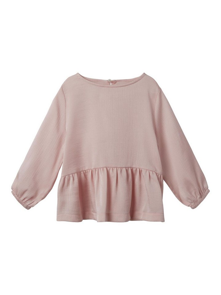 Name It Langarmshirt Knopfverschluss Rundhals bequem NKFHANIN 3/4 SL TOP von Name It