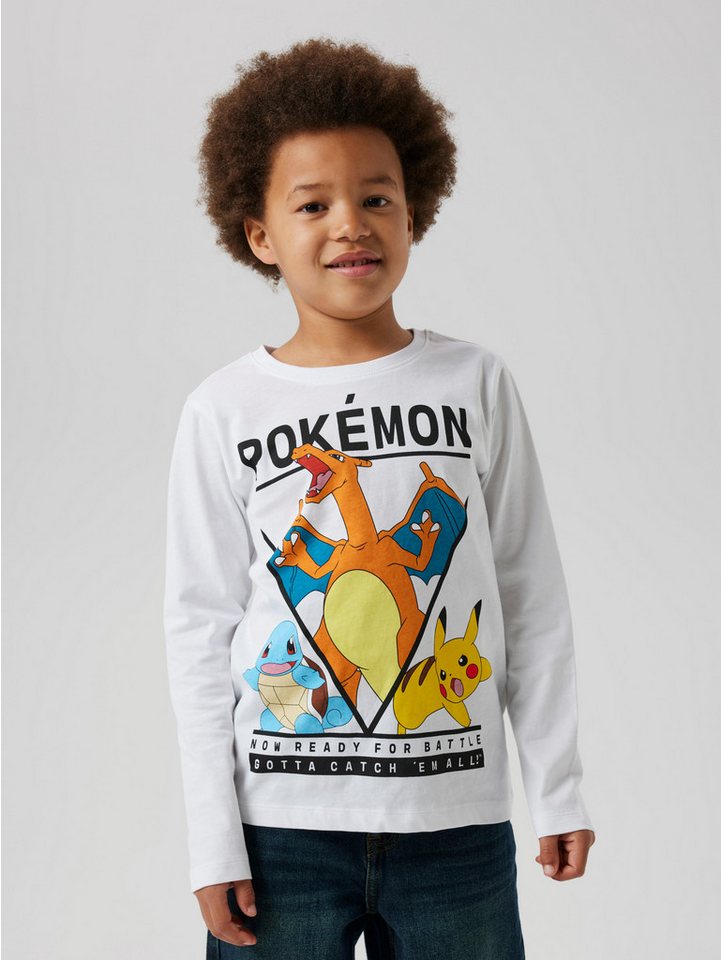 Name It Langarmshirt NKMAST POKEMON LS NREG TOP BOX NOOS SKY von Name It