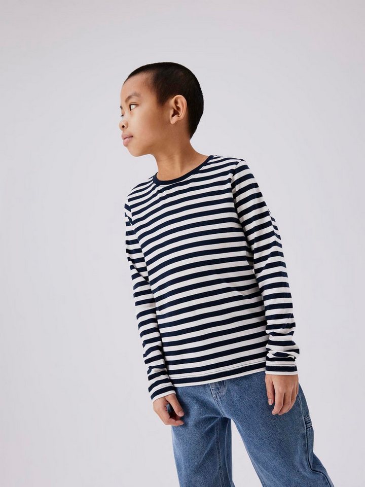 Name It Langarmshirt NKMSALMO NREG LS TOP NOOS im tollen Ringel-Look von Name It