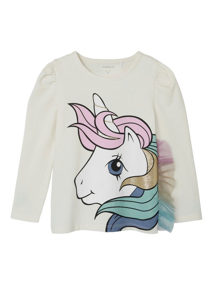 Name It Langarmshirt NMFSILLE MLP LS TOP CPLG von Name It