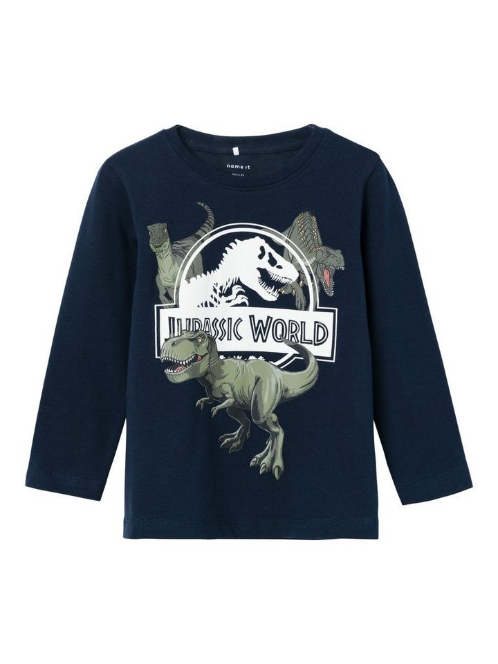 Name It Langarmshirt NMMNIJAL JURASSIC LS TOP SKY von Name It