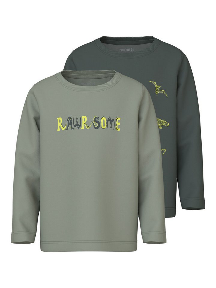 Name It Langarmshirt NMMVUX 2P LS TOP (Packung, 2-tlg) von Name It