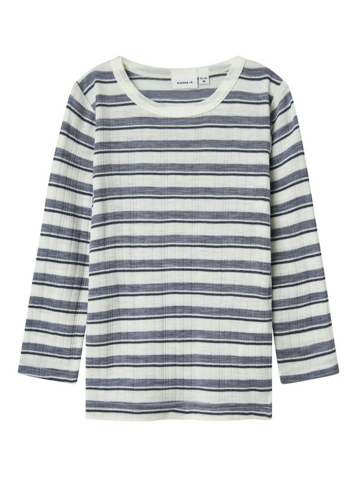 Name It Langarmshirt NMMWANG Wolle NEEDLE LS TOP von Name It