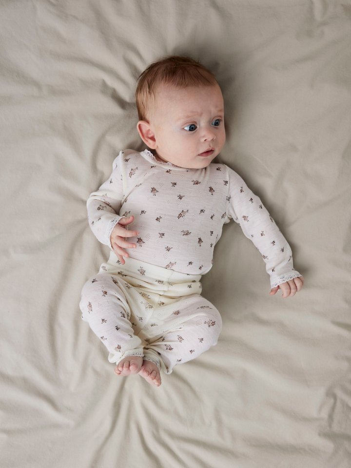 Name It Leggings NBFWANG WOOL NEEDLE LEGGING NOOS aus reiner Merinowolle von Name It