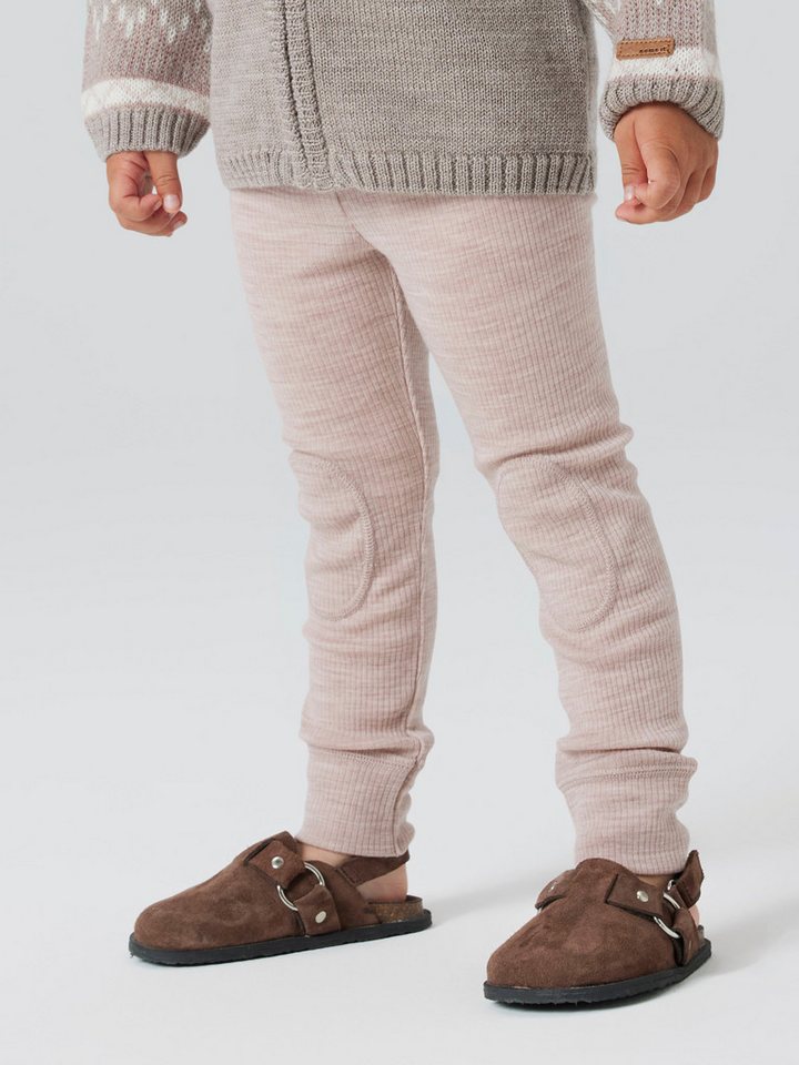 Name It Leggings NMNWAX WOOL RIB LEGGING NOOS aus reiner Merinowolle von Name It