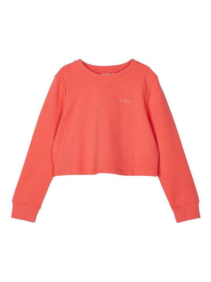 Name It Longsleeve Name It Mädchen Cropped T-Shirt aus Bio-Baumwolle Rose Of Sharon 116 von Name It