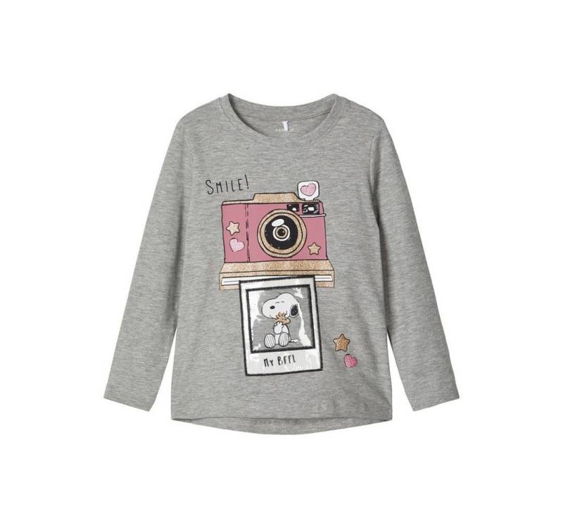 Name It Longsleeve Name It Mädchen Langarm T-Shirt mit Print "Snoopy" (1-tlg) mit Frontprint von Name It