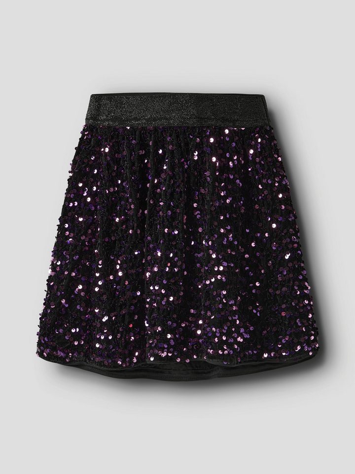 Name It Minirock NKFRUNICA SKIRT mit glitzernden Pailletten von Name It