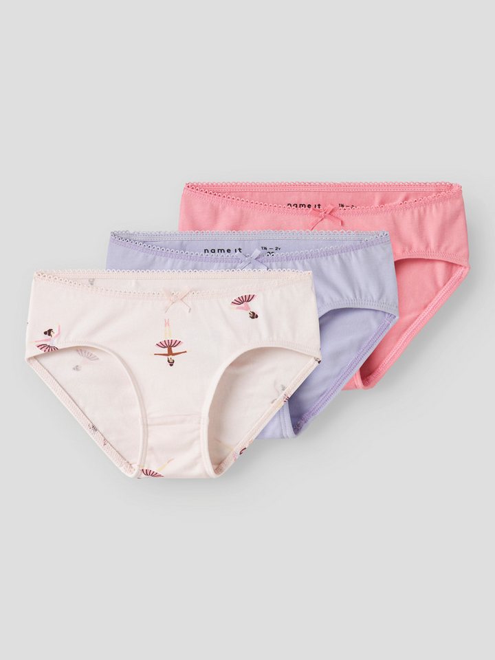 Name It Panty NMFBRIEFS 3P BALLARINA NOOS (3-St) von Name It