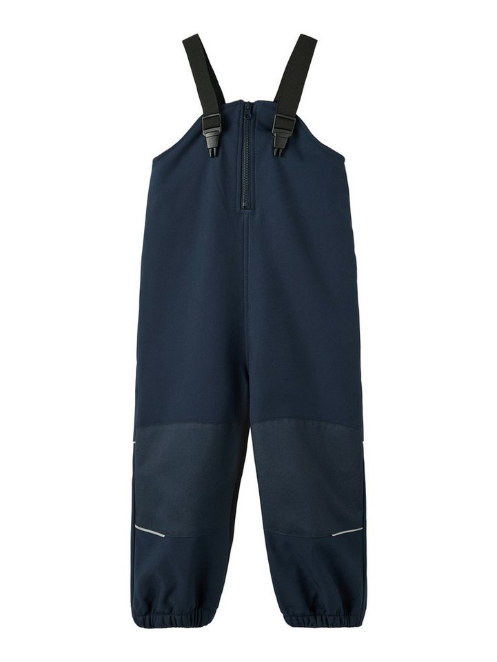Name It Regenhose NMNALFA08 SOFTSHELL BIB PANT SOLID FO mit dekorativen und reflektierenden Details von Name It