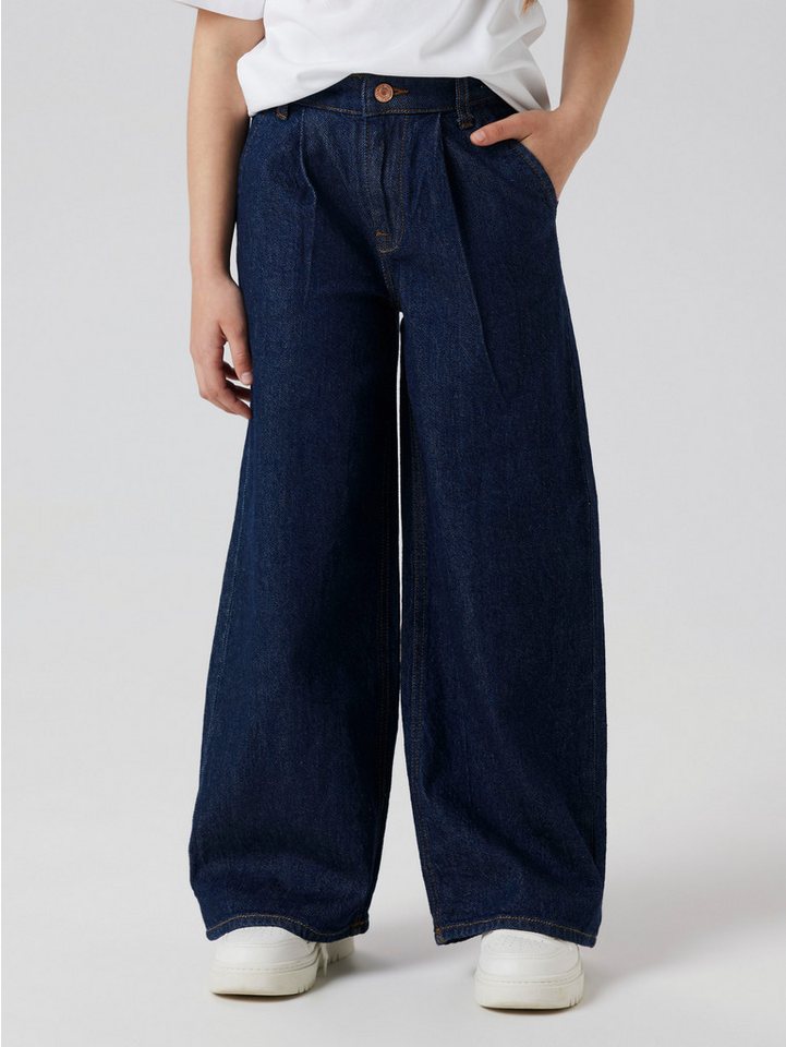 Name It Relax-fit-Jeans NKFBELLA HW W PLEAT JEANS 3020-AZ L NOOS von Name It