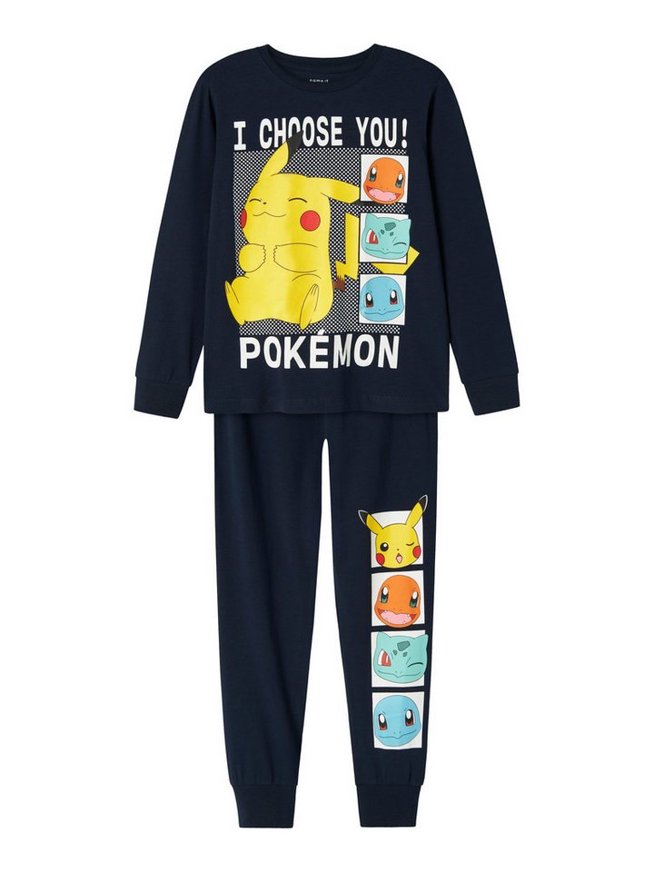 Name It Schlafanzug NKMABEL POKEMON LS NIGHSET SKY von Name It
