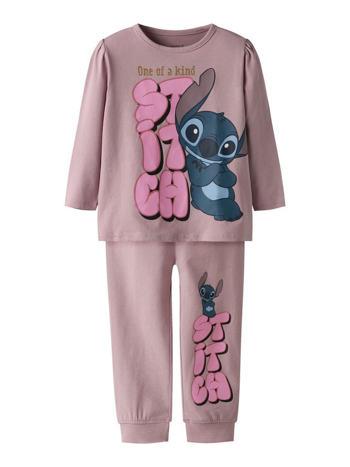 Name It Schlafanzug NMFOLINA STITCH LS NIGHTSET WDI von Name It