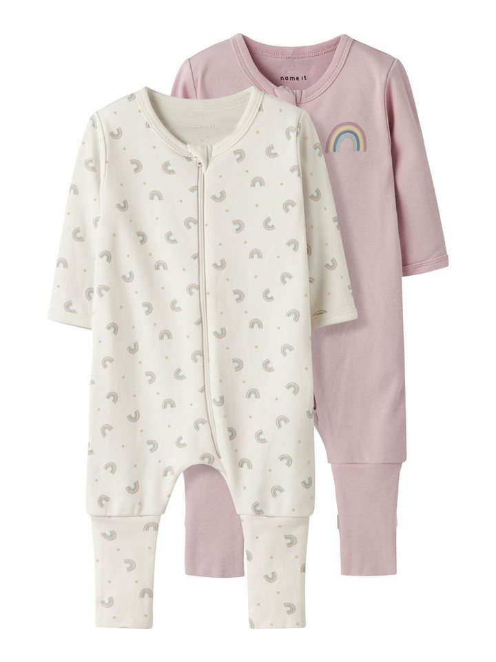 Name It Schlafoverall NBFNIGHTSUIT 2P ZIP FF JET RAINBOW Name It Schlafoverall NBFNIGHTSUIT 2P ZIP FF JET RAINBOW von Name It
