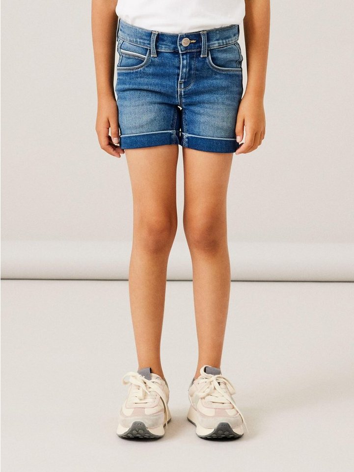 Name It Shorts NKFSALLI SLIM DNM SHORTS 6470-TX NOOS von Name It