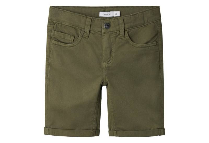 Name It Shorts Name It Twill Shorts Silas Deep Lichen Green 140 von Name It