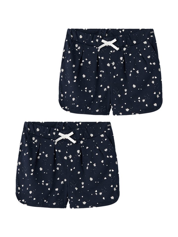 Name It Shorts 2er-Set Plissierte Baumwolle Pants (2-tlg) NMFHENRA SHORTS PB von Name It