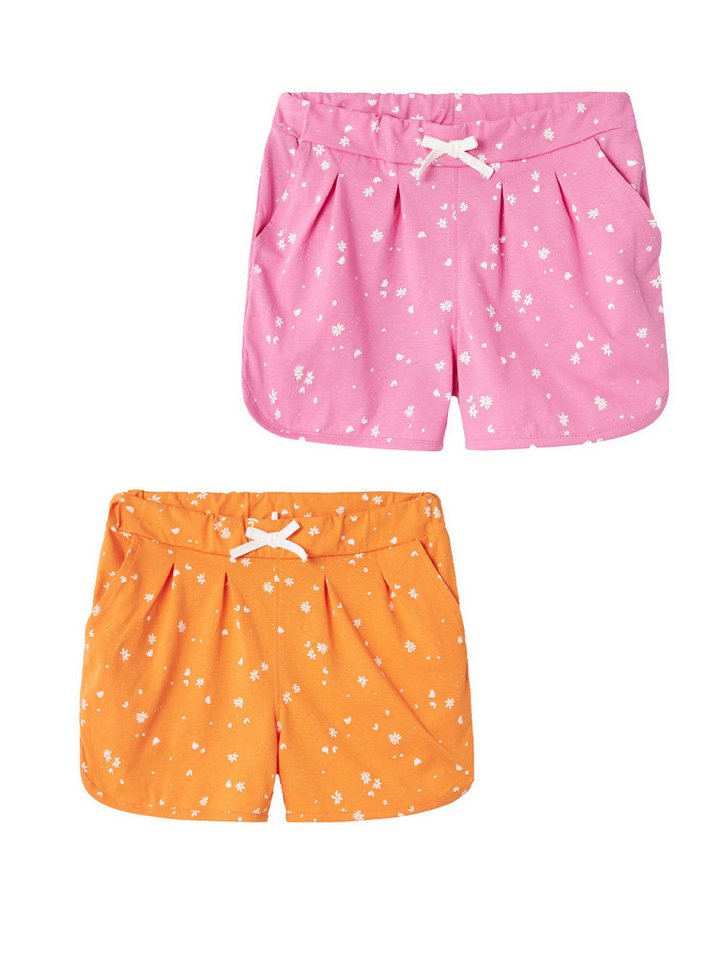 Name It Shorts 2er-Set Plissierte Baumwolle Pants (2-tlg) NMFHENRA SHORTS PB von Name It