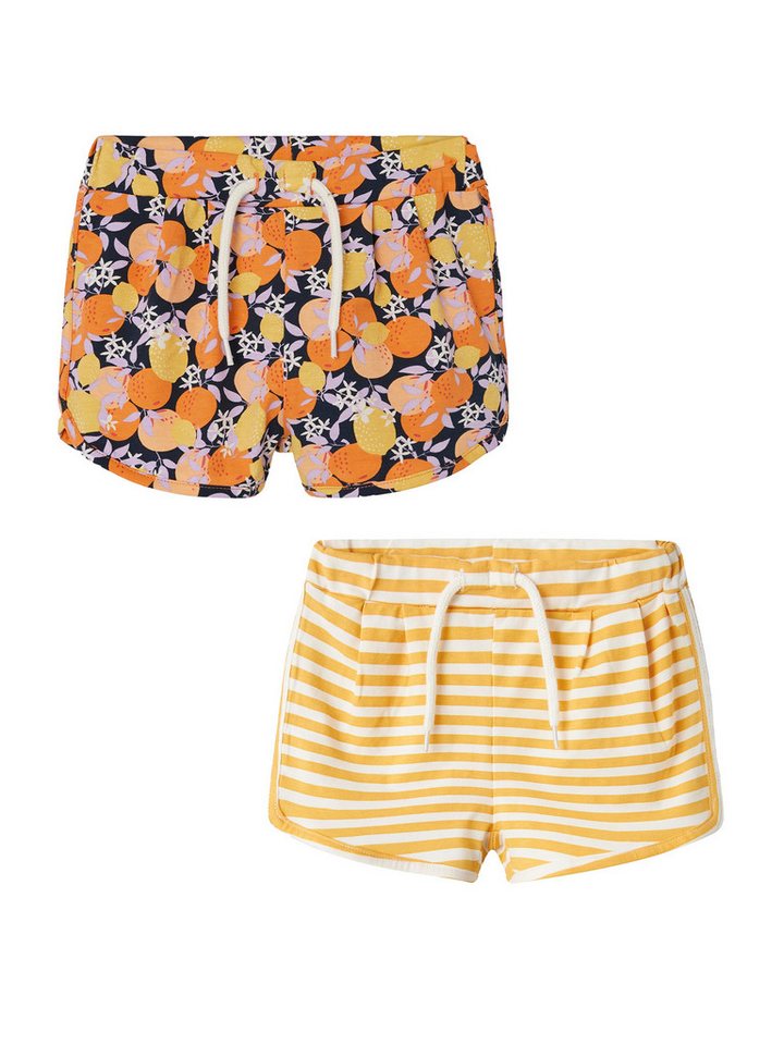 Name It Shorts 2er-Set verstellbarer Bund Seitentaschen (2-tlg) NMFJINNIA SHORTS PB von Name It