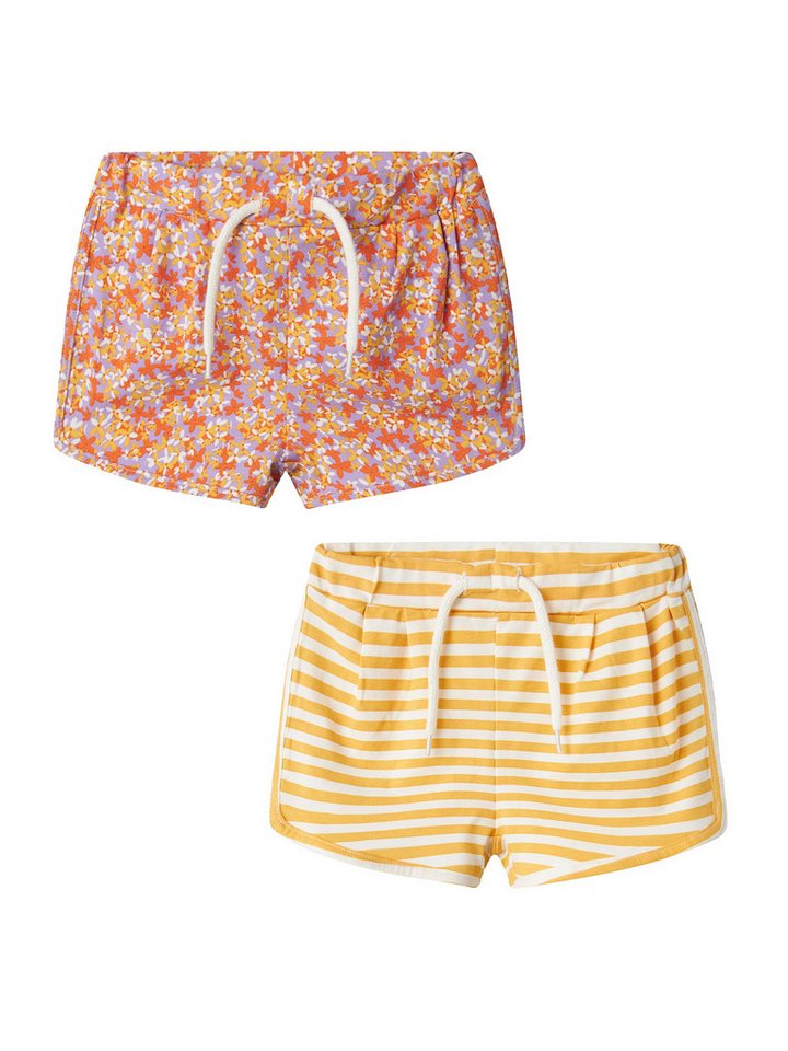 Name It Shorts 2er-Set verstellbarer Bund Seitentaschen (2-tlg) NMFJINNIA SHORTS PB von Name It