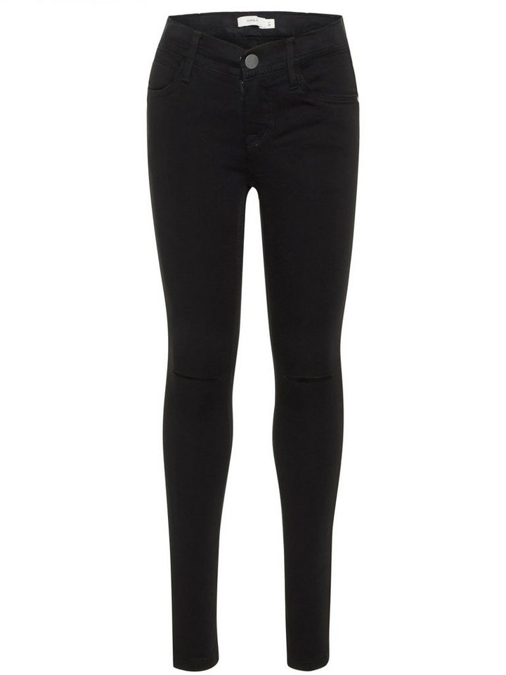 Name It Skinny-fit-Jeans Name It Mädchen Stretch-Jeans mit Knee-Cut-Details von Name It