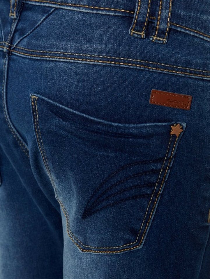 Name It Skinny-fit-Jeans Name It Mädchen Super-Stretch-Jeans im Used-Look von Name It