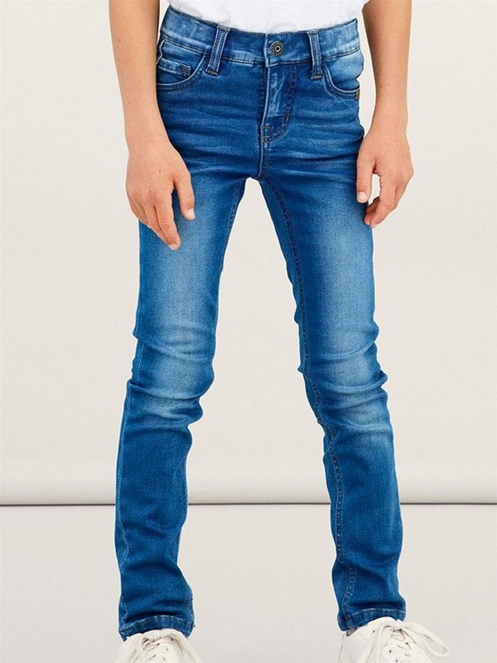 Name It Slim-fit-Jeans NKMTHEO DNMCLAS PANT NOOS extra schlank, sehr weich von Name It