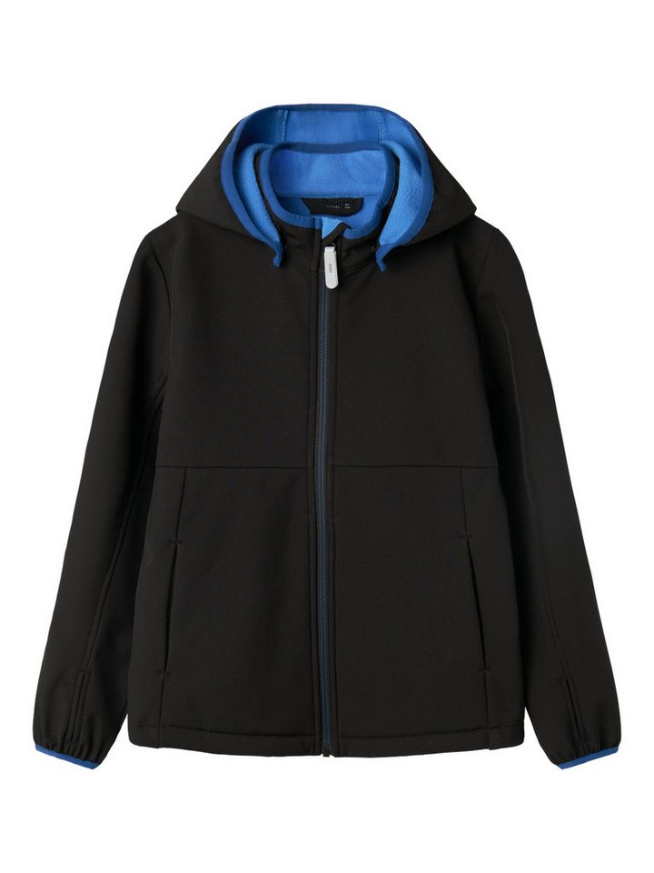 Name It Softshelljacke Name It Softshell Jacket Malta Black 128 von Name It