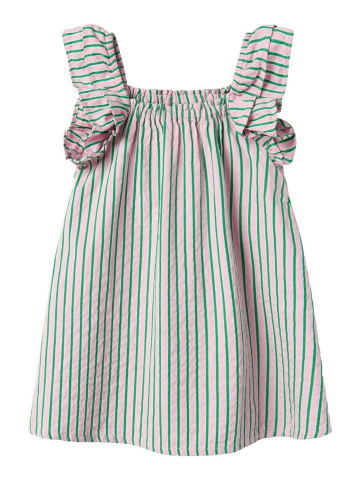 Name It Spitzenkleid Gestreiftes mit Rüschenärmeln für (mini) NMFFILONE CAPSL DRESS von Name It