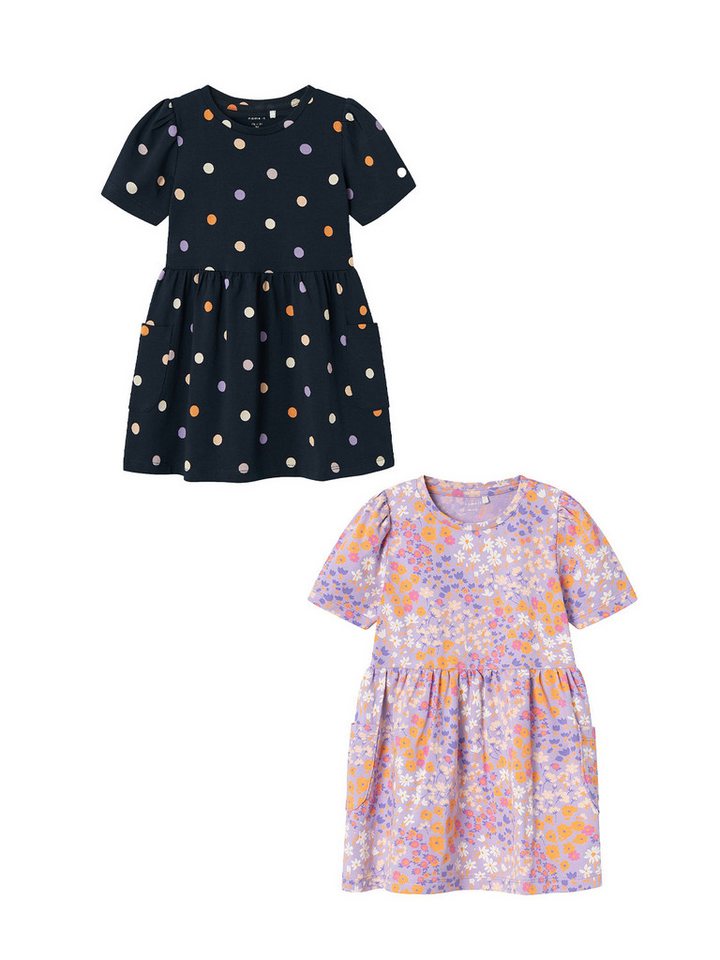 Name It Spitzenkleid 2er-Set Midi Sommer Dress (kurz, 2-tlg) NMFFIDA SS DRESS PB von Name It