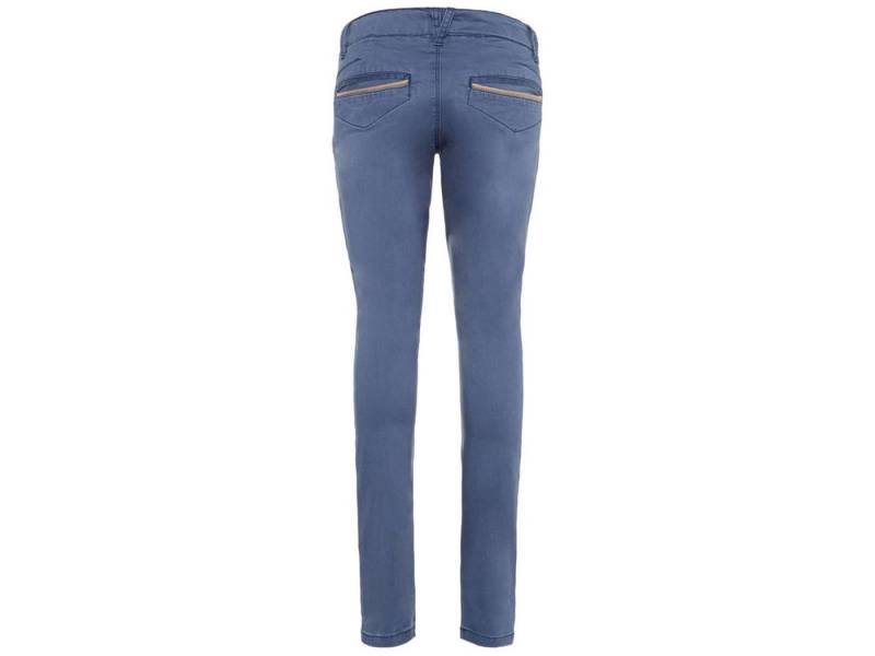 Name It Stoffhose Jungen Stoffhose Stretch blau mit elastischem Bund von Name It
