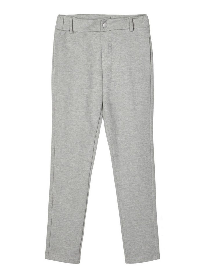 Name It Stoffhose Name It Jungen Freizeithose mit verstellbarem Bund Grey Melange 140 von Name It