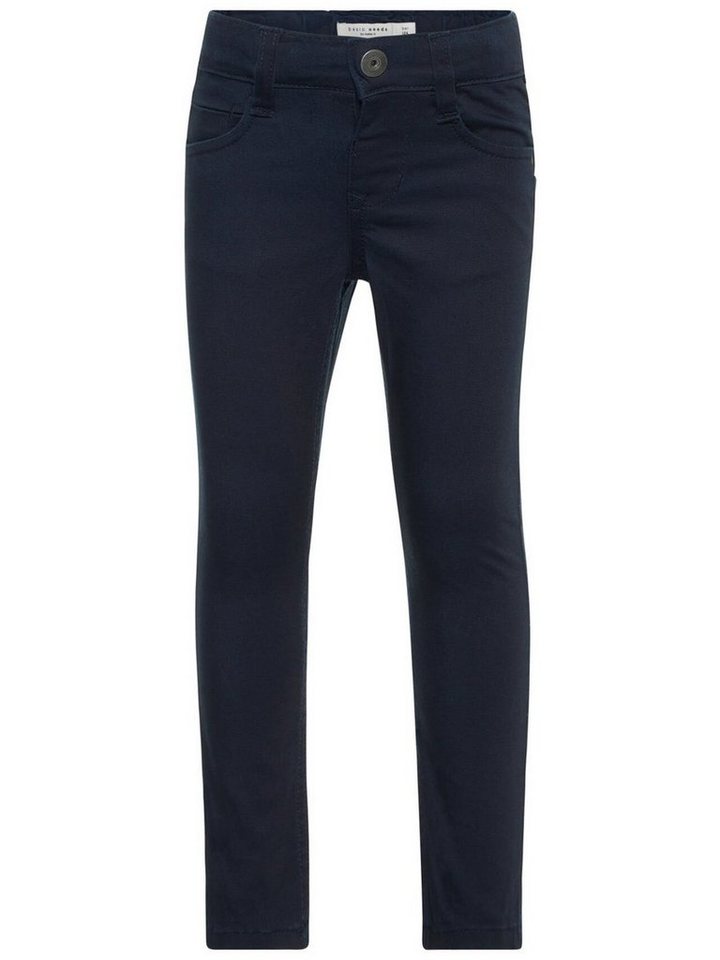 Name It Stoffhose Name It Jungen Stretchhose mit Twillwebung in blau von Name It