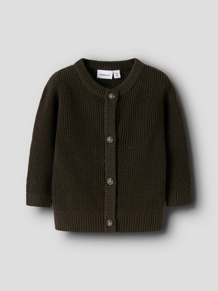 Name It Strickjacke NBNBUBBA LS KNIT CARD NOOS in dezent strukturierter Qualität von Name It