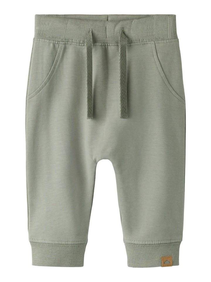 Name It Sweathose NBNTAKKI für Mädchen und Jungen mit Kordelzug unifarben, casual, regular fit, Baumwollmischung, Sweatware von Name It