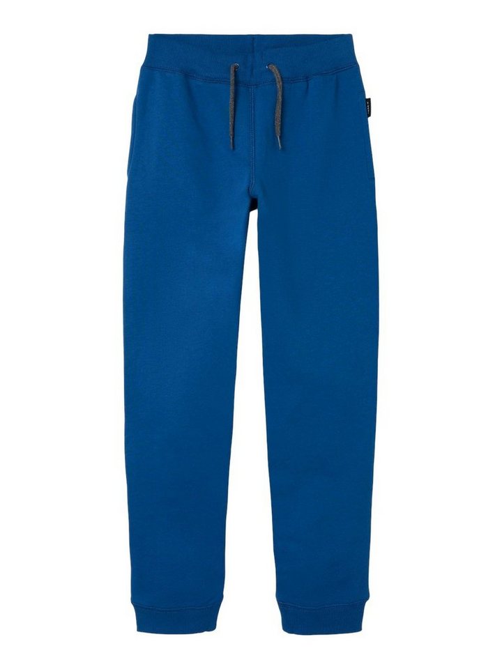 Name It Sweathose NKMRYAN für Jungen mit Cargotaschen und Stretch unifarben, casual, relaxed fit, Baumwollmischung, Web von Name It