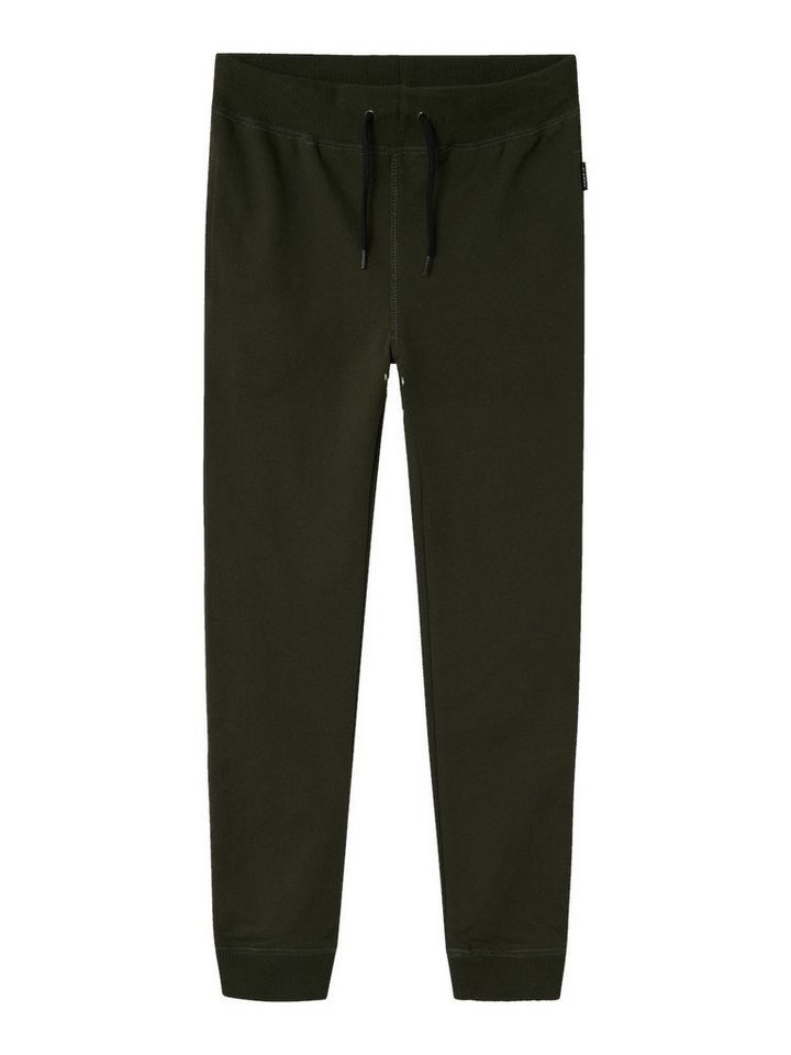 Name It Sweathose NKMRYAN für Jungen mit Cargotaschen und Stretch unifarben, casual, relaxed fit, Baumwollmischung, Web von Name It