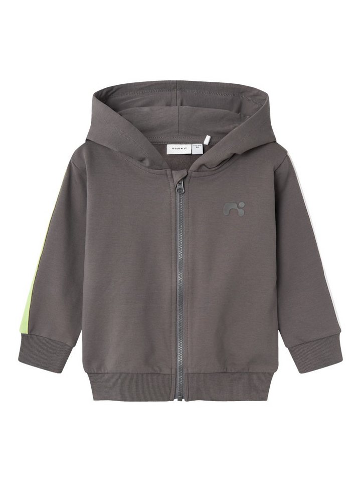 Name It Sweatjacke NMMSALOM NREG SWEAT CARD WH BRU von Name It