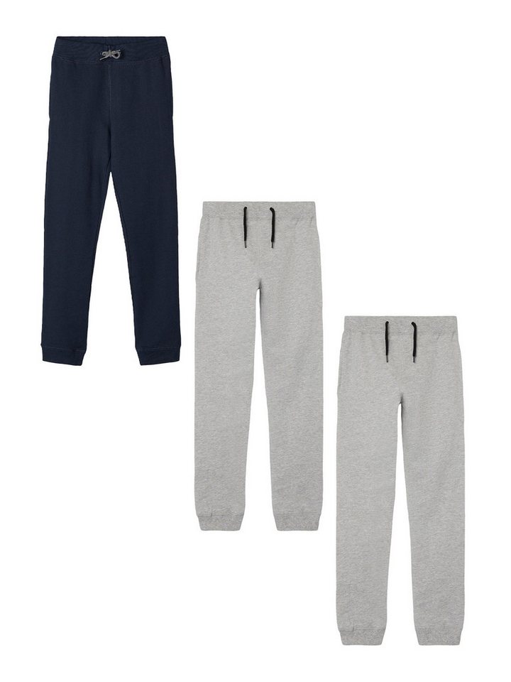 Name It Sweatpants Basic 3-er Stück Set Sweatpants NKMSWEAT (3-tlg) NKMSWEAT PANT UNB NOOS von Name It