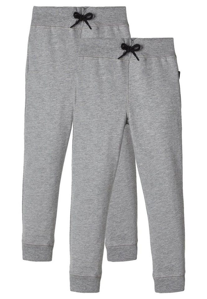 Name It Sweatpants 2-er Set Basic Sweatpants Gefüttert NKMSWEAT (2-tlg) NKMSWEAT PANT BRU NOOS von Name It