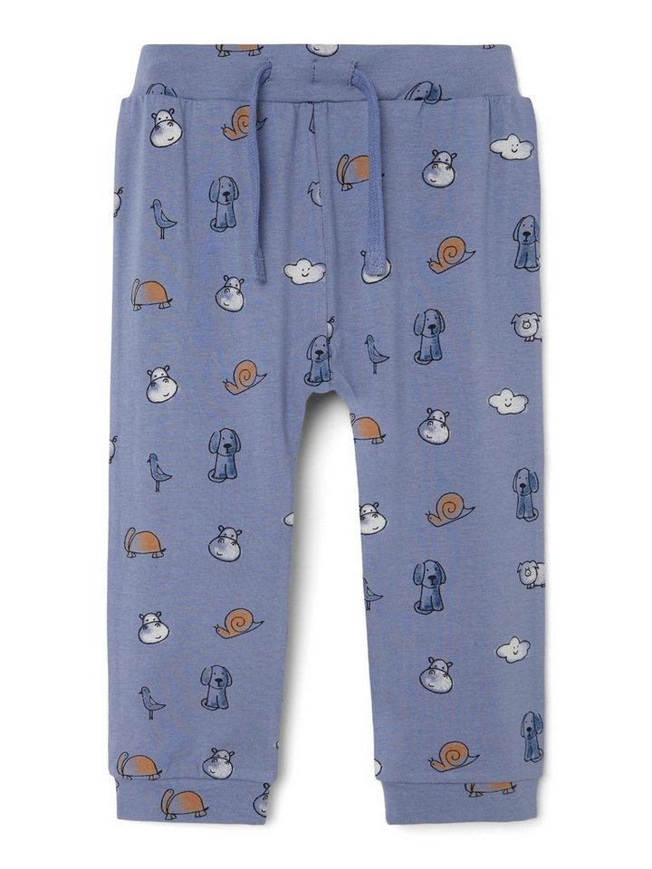 Name It Sweatpants Name It Baby Sweat-Hose mit Animal Allover-Print von Name It