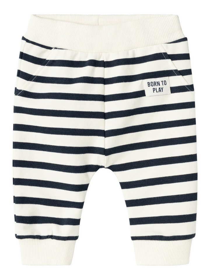Name It Sweatpants Unisex Baby Sweatpants gestreift (1-tlg) mit elastischem Bund von Name It