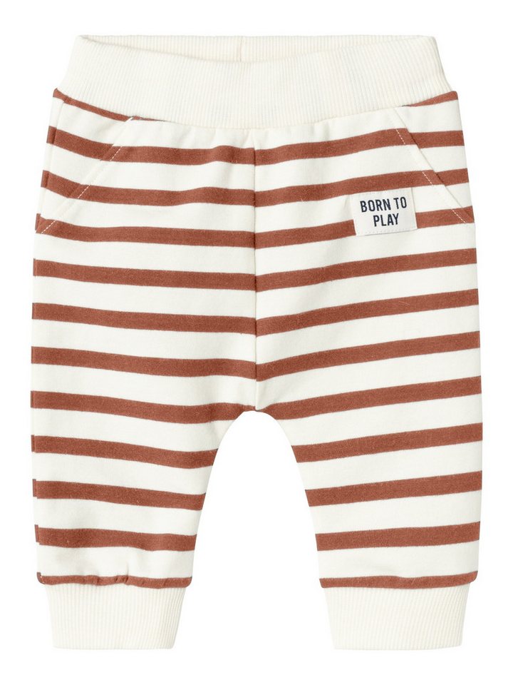 Name It Sweatpants Unisex Baby Sweatpants gestreift (1-tlg) mit elastischem Bund von Name It